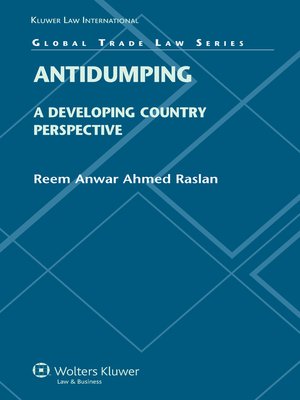 cover image of Antidumping